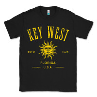 Key West Florida Vintage Distressed Style Design Souvenir Classic Tee | Teevron