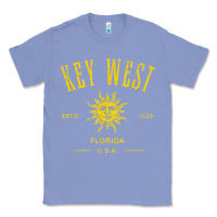 Colony Blue key west florida vintage distressed style design souvenir Classic Tee - longCreatives
