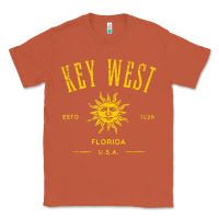 Copper key west florida vintage distressed style design souvenir Classic Tee - longCreatives