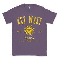 Lavender key west florida vintage distressed style design souvenir Classic Tee - longCreatives