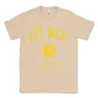 Mushroom key west florida vintage distressed style design souvenir Classic Tee - longCreatives