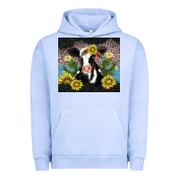 Pigment Grape Ice cow cactus and sunflower Urban Hoodie - AdoDesignShop