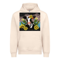Sandshell cow cactus and sunflower Urban Hoodie - AdoDesignShop