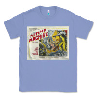 Colony Blue The Time Machine, Time Travel, Retro Movie Poster, Cult Classic, Futur Classic Tee - longCreatives