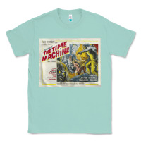 Seafoam The Time Machine, Time Travel, Retro Movie Poster, Cult Classic, Futur Classic Tee - longCreatives