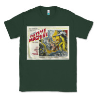 Sports Green The Time Machine, Time Travel, Retro Movie Poster, Cult Classic, Futur Classic Tee - longCreatives