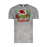 Cloud Rock howdy christmas cowboy hat Vintage Tee - CowGirlArtShop