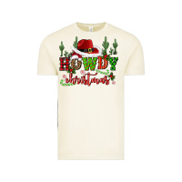 Vintage Arctic howdy christmas cowboy hat Vintage Tee - CowGirlArtShop