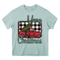 Merry Christmas Truck Heavy Core Tee | Teevron