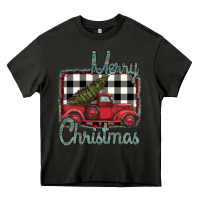 Asphalt Merry Christmas Truck Heavy Core Tee - Bettercallsaul