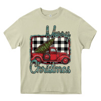 Mossy Merry Christmas Truck Heavy Core Tee - Bettercallsaul