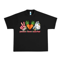 Black Peace love Easter Day Urban Heavy Tee - HowdyJamesFarm
