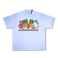 Grape Ice Peace love Easter Day Urban Heavy Tee - HowdyJamesFarm