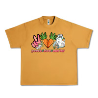 Peanut Butter Peace love Easter Day Urban Heavy Tee - HowdyJamesFarm
