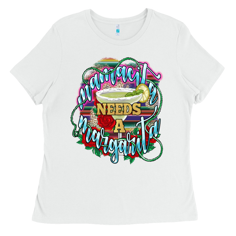 Mamacita Needs A Margarita Ladies Tee by NancyCooperArtShop | Teevron