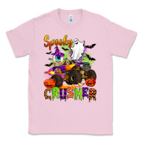 Bubblegum Pink spooky cruhser with monster truck Classic Tee - Artiststas