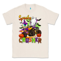Natural spooky cruhser with monster truck Classic Tee - Artiststas