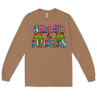 Toasted Coconut Allergic to pendejas mexico Long Sleeve Tee - FaDigitalArtStudio