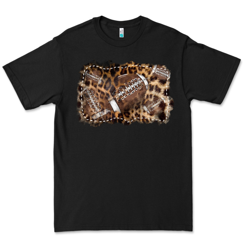 Football Background Leopard Premium Tee by NancyCooperArtShop | Teevron