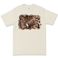 Bone Football background leopard Premium Tee - NancyCooperArtShop