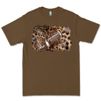 Cacao Football background leopard Premium Tee - NancyCooperArtShop