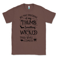 Chestnut something wicked this way comes witchcraft halloween 2021 t shirt Classic Tee - longCreatives