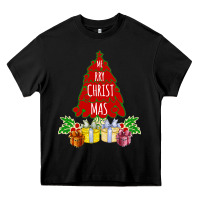 Black Red Merry Christmas 2020 Heavy Core Tee - Bettercallsaul