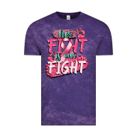 Cloud Purple her fight is our fight Vintage Tee - CowGirlArtShop