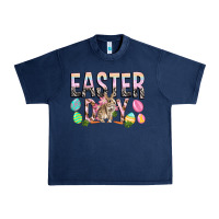 Navy Easter Day with rabbit Urban Heavy Tee - HowdyJamesFarm
