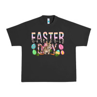 Pigment Black Easter Day with rabbit Urban Heavy Tee - HowdyJamesFarm