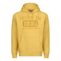 Antique Gold Made in 1935 87th Birthday Gifts 87 Year old Birthday T-Shirt Premium Hoodie - longCreatives