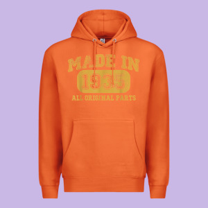 Made In 1935 87th Birthday Gifts 87 Year Old Birthday T-shirt Premium Hoodie Designed By Longcreatives