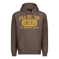 Coffee Made in 1935 87th Birthday Gifts 87 Year old Birthday T-Shirt Premium Hoodie - longCreatives