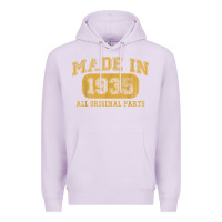 Lilac Made in 1935 87th Birthday Gifts 87 Year old Birthday T-Shirt Premium Hoodie - longCreatives