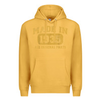 Mustard Made in 1935 87th Birthday Gifts 87 Year old Birthday T-Shirt Premium Hoodie - longCreatives