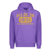 Purple Made in 1935 87th Birthday Gifts 87 Year old Birthday T-Shirt Premium Hoodie - longCreatives
