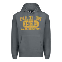 Rock Made in 1935 87th Birthday Gifts 87 Year old Birthday T-Shirt Premium Hoodie - longCreatives