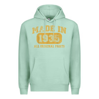 Seafoam Made in 1935 87th Birthday Gifts 87 Year old Birthday T-Shirt Premium Hoodie - longCreatives