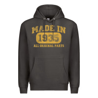 Smoke Made in 1935 87th Birthday Gifts 87 Year old Birthday T-Shirt Premium Hoodie - longCreatives