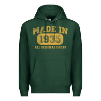 Sports Green Made in 1935 87th Birthday Gifts 87 Year old Birthday T-Shirt Premium Hoodie - longCreatives