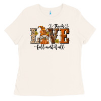 Bone I Think I Love Fall Most of All Ladies Tee - texasbilliewilder