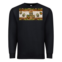 Black easter camouflage egg hunter bunny license plate template Premium Sweatshirt - BarkalooDesign