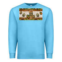 Ocean Blue easter camouflage egg hunter bunny license plate template Premium Sweatshirt - BarkalooDesign