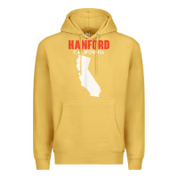 Antique Gold hanford california usa state america travel californian Premium Hoodie - longCreatives