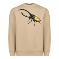 Mushroom Hercules Beetle Side Heavyweight Sweatshirt - LillyAllenDesigns