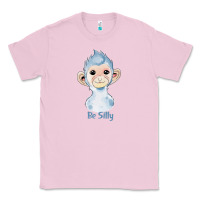 Bubblegum Pink monkey cute animals Classic Tee - RanaPortraitStore