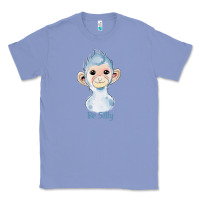 Colony Blue monkey cute animals Classic Tee - RanaPortraitStore