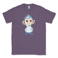 Lavender monkey cute animals Classic Tee - RanaPortraitStore
