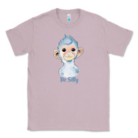 Lilac monkey cute animals Classic Tee - RanaPortraitStore