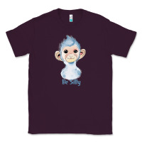 Plum monkey cute animals Classic Tee - RanaPortraitStore